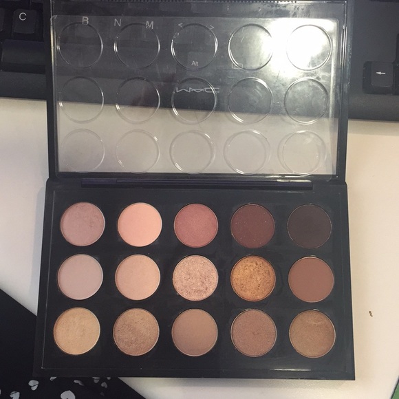 mac 15x warm eyeshadow palette